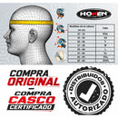 CASCO ABATIBLE HOKEN FF-916 RAKE VIOLETA MATE CERTIFICADO