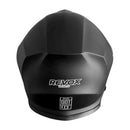 Casco Moto Mujer Dama Integrado Doble Visor Negro