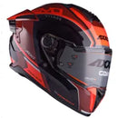 CASCO MOTO AXXIS HAWK TITAN B5 NEGRO TERRACOTA BRILLO