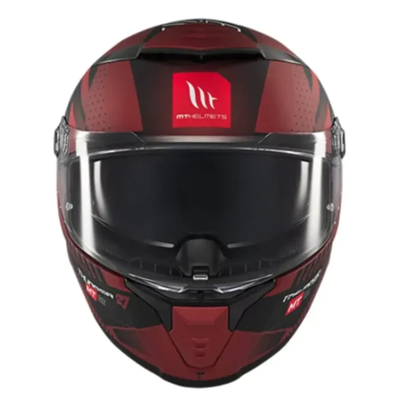 CASCO MOTO MT THUNDER 4 SV LUMINENCE ROJO MATE