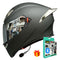CASCO MOTO AXOR K5 NO BIHR FIBRA CARBONO DOBLE VISOR ESPEJO