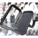 HOLDER SOPORTE DE CELULAR CON FUNDA PARA MOTO O BICICLETA NEGRO