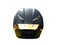 CASCO MOTO BIHR FIBRA DE CARBONO MATE ALERON DORADO