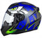 CASCO INTEGRAL LS2 FF352 TRIBAL NEGRO MATE/AZUL