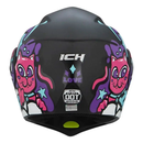 CASCO MOTO ABATIBLE ICH KIDS LOVE MORADO MATE