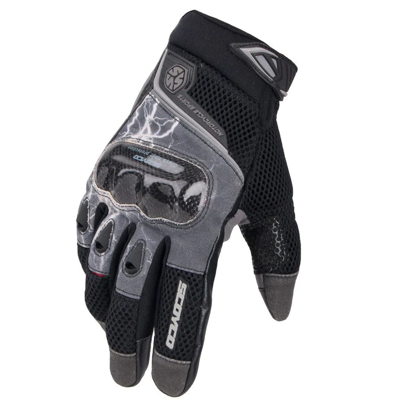 GUANTES SCOYCO MC47 REFORZADO GRIS