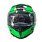 CASCO MOTO ABATIBLE HRO ZILET BRILLO VERDE