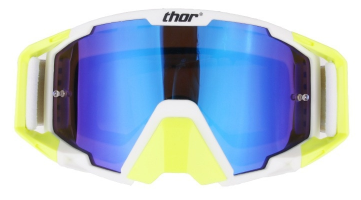 LENTES GOGGLES MOTOCROSS THOR - AMARILLO NEON