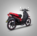 MOTO NEXUS 110V SEMI AUTOMATICA NEGRO ROJO