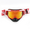 LENTES CROSS 100% MOTOCROSS DOWNHILL CUATRIMOTO ATV ROJO GOOGLES GAFAS