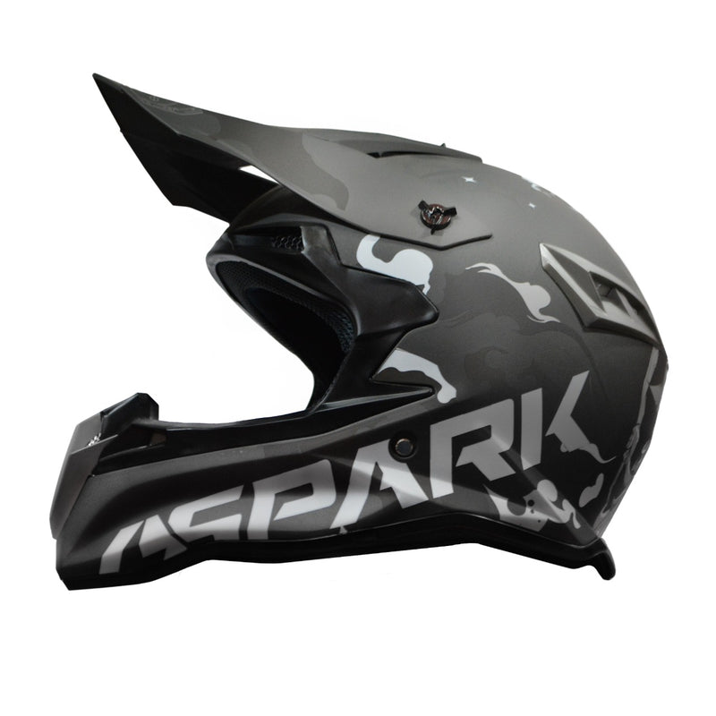 Casco Moto Cascos Motocross Oferta CASCO MOTO CROSS CES MX SPARK