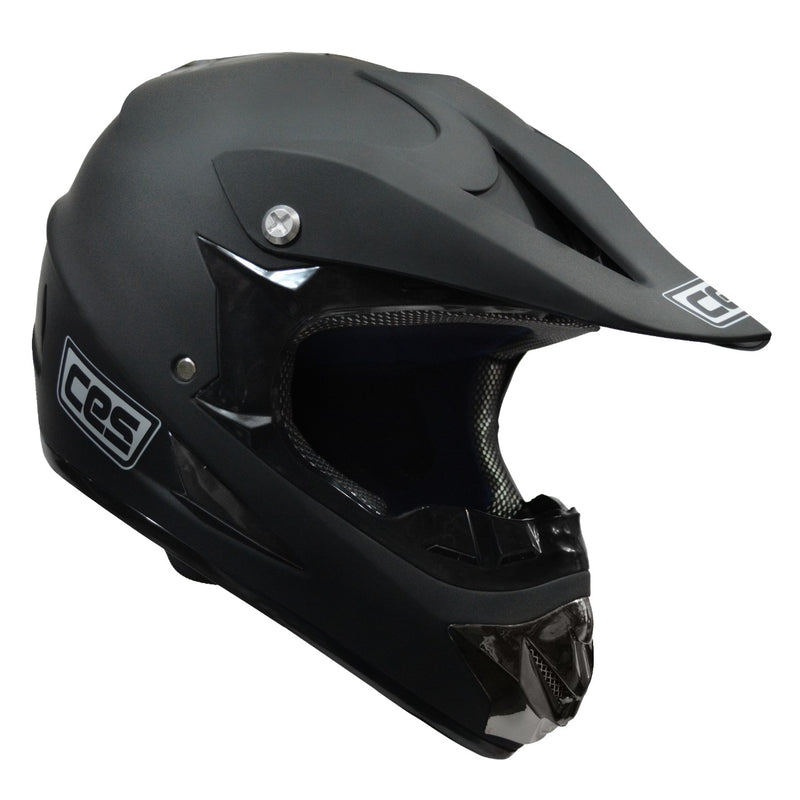 CASCO CES MOTO CROSS DH NEGRO MATE DOT