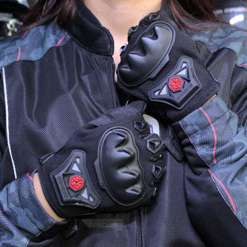 GUANTES SCOYCO MC09 REFORZADO NUEVO NEGRO