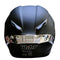CASCO MOTO BIHR FIBRA DE CARBONO MATE ALERON ESPEJADO